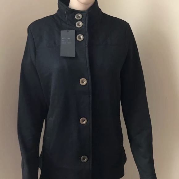 * Supernova Quilted Button Up Jacket Large - Picture 2 of 8